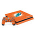 NFL Miami Dolphins Distressed- Orange PS4 Slim Bundle Skin